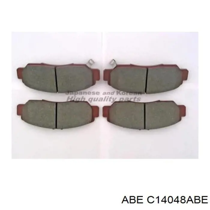 Купити C14048ABE ABE Колодки гальмівні передні, дискові