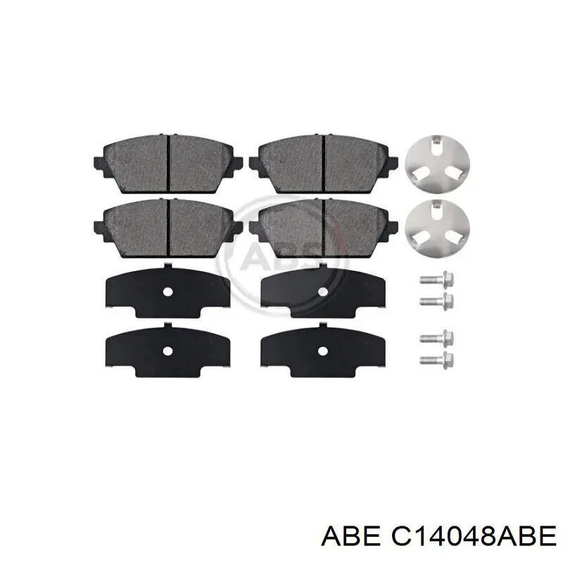 Тормозні колодки ABE C14048ABE