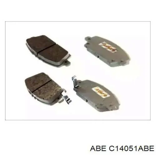 Тормозні колодки ABE C14051ABE