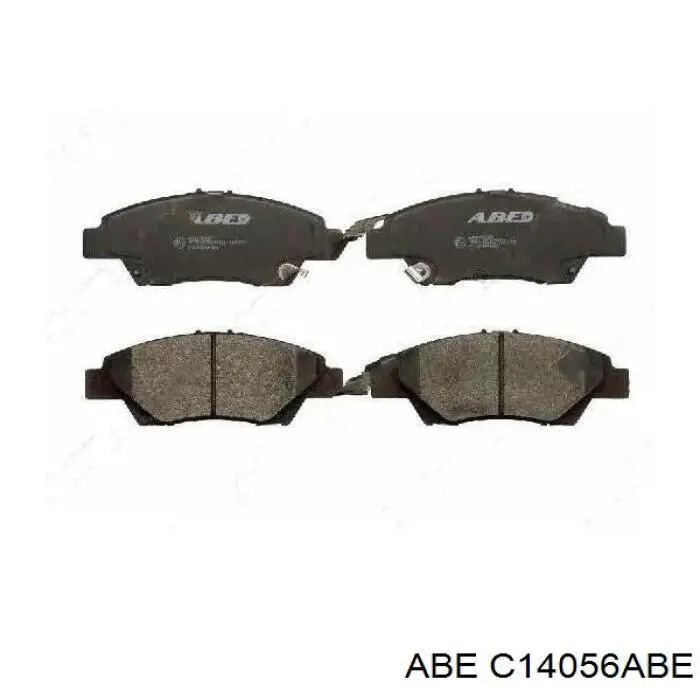 Гальмівні колодки ABE C14056ABE ціна, від 22.80 USD
