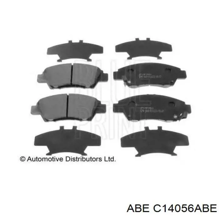 Купити C14056ABE ABE Колодки гальмівні передні, дискові