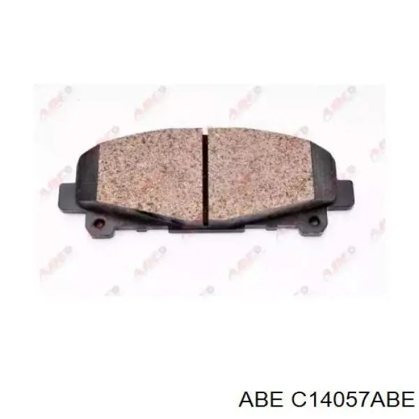 Тормозні колодки ABE C14057ABE