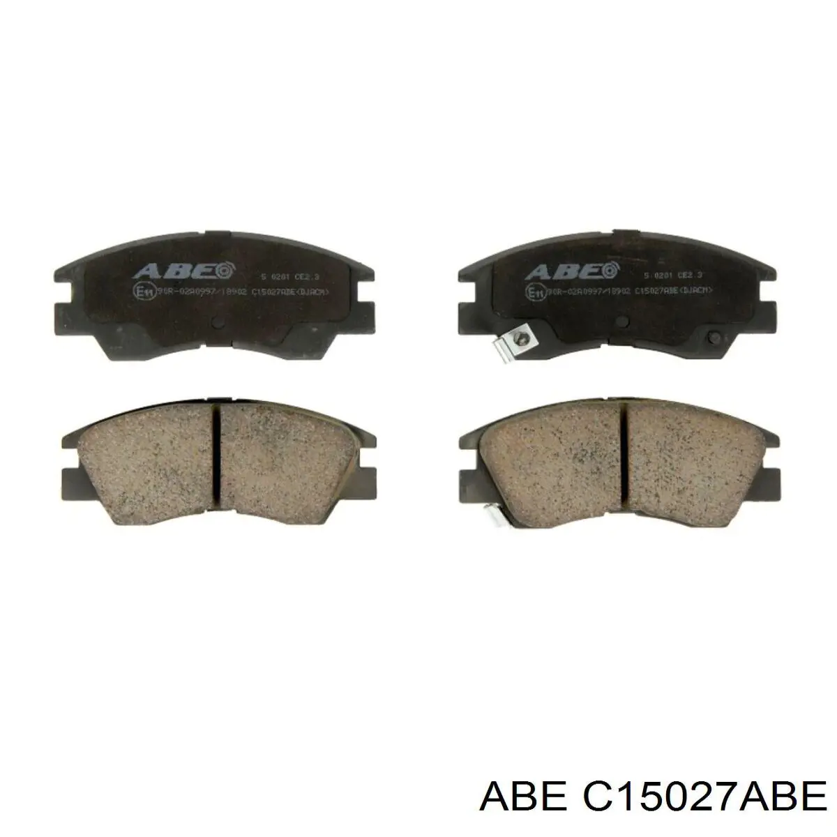 C15027ABE ABE колодки гальмівні передні, дискові