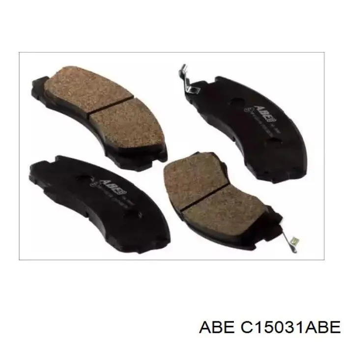 Гальмівні колодки ABE C15031ABE ціна, від 17.74 USD