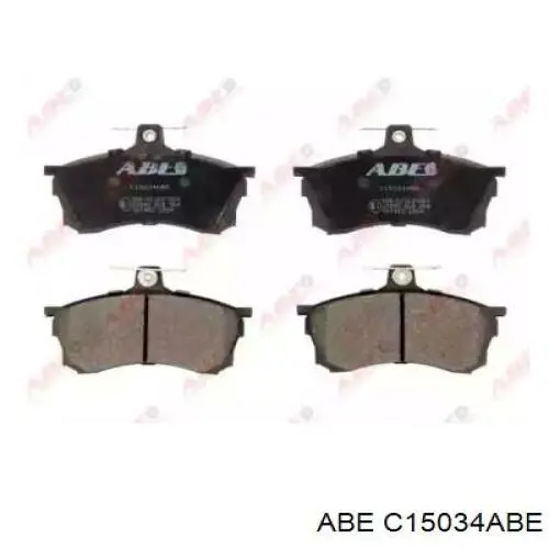 C15034ABE ABE Передні гальмівні колодки