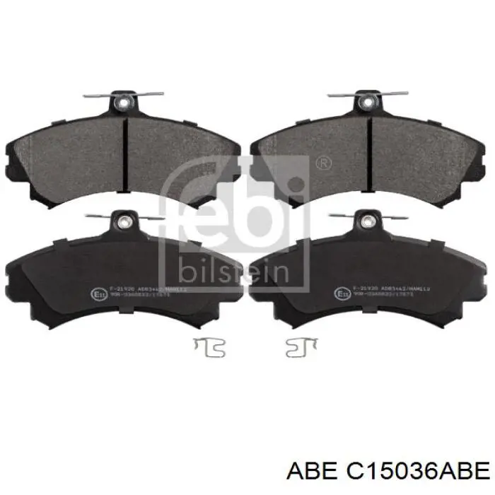 C15036ABE ABE колодки гальмівні передні, дискові