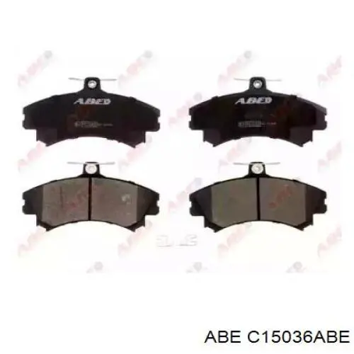Гальмівні колодки ABE C15036ABE ціна, від 16.74 USD