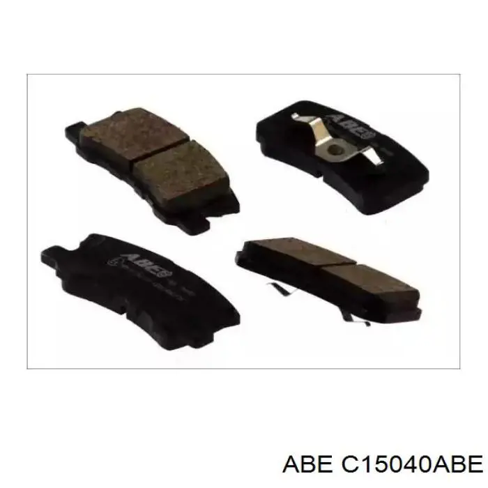 C15040ABE ABE Передні гальмівні колодки