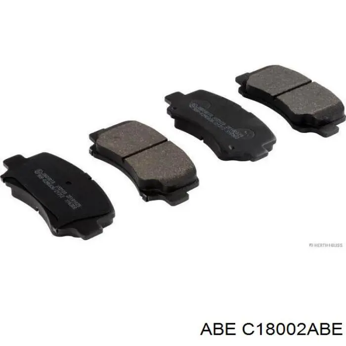 C18002ABE ABE колодки гальмівні передні, дискові
