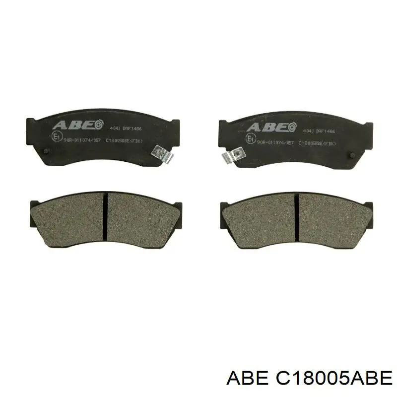 C18005ABE ABE колодки гальмівні передні, дискові