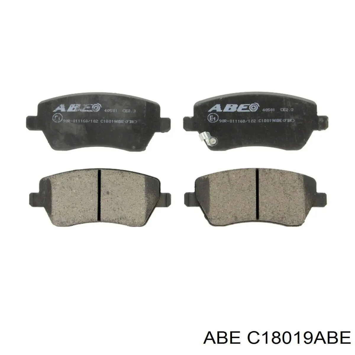 C18019ABE ABE колодки гальмівні передні, дискові