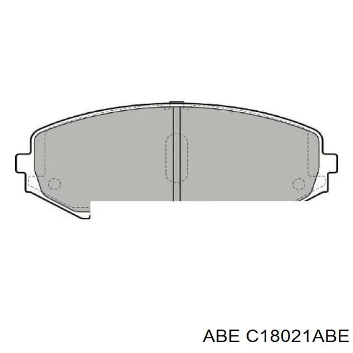 Тормозні колодки ABE C18021ABE