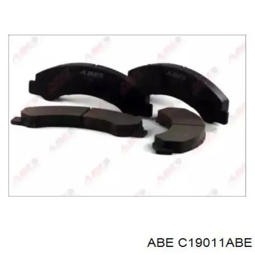 Задні гальмівні колодки ABE C19011ABE ціна, від 36.94 USD