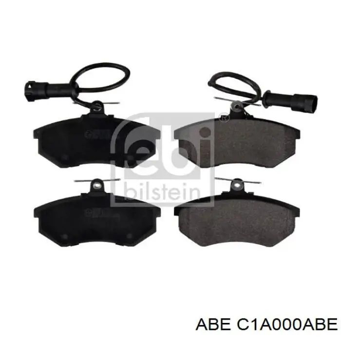 Гальмівні колодки ABE C1A000ABE ціна, від 16.48 USD