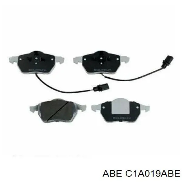 Гальмівні колодки ABE C1A019ABE ціна, від 36.86 USD