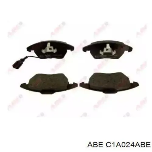 C1A024ABE ABE Передні гальмівні колодки