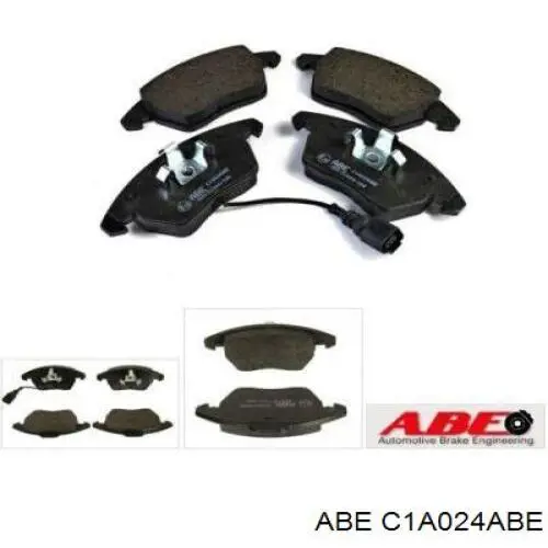 Передні тормозні колодки C1A024ABE ABE