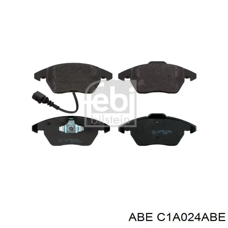 Тормозні колодки ABE C1A024ABE