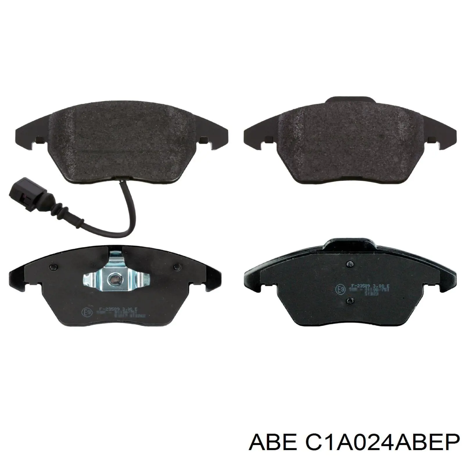 Купити C1A024ABEP ABE Колодки гальмівні передні, дискові