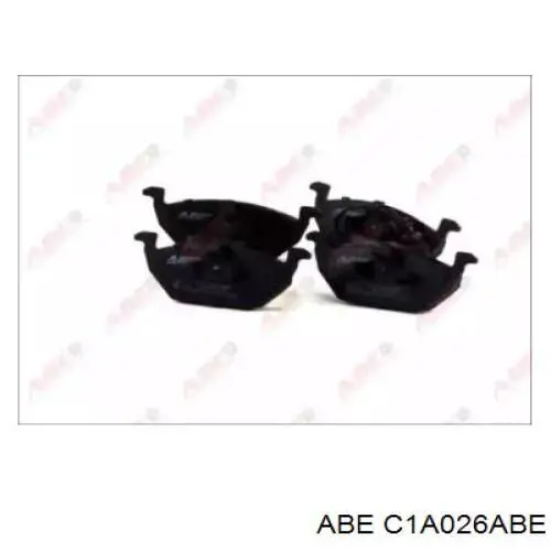 Купити C1A026ABE ABE Колодки гальмівні передні, дискові