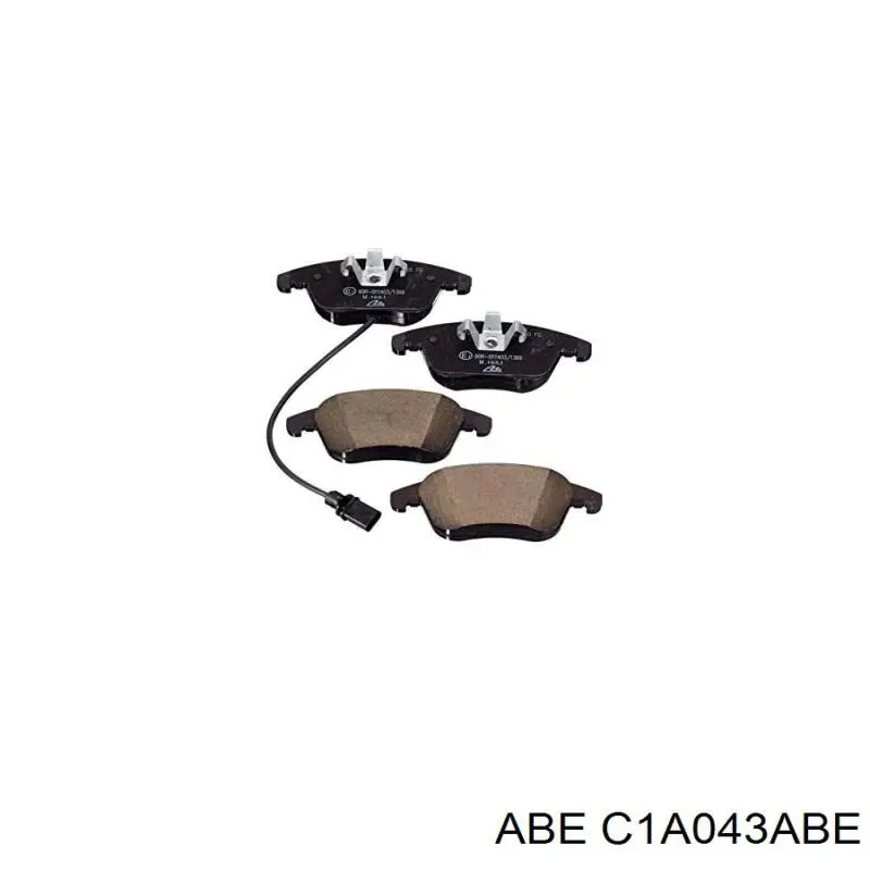 Купити C1A043ABE ABE Колодки гальмівні передні, дискові