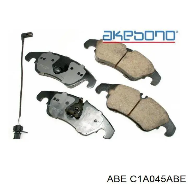 Купити C1A045ABE ABE Колодки гальмівні передні, дискові