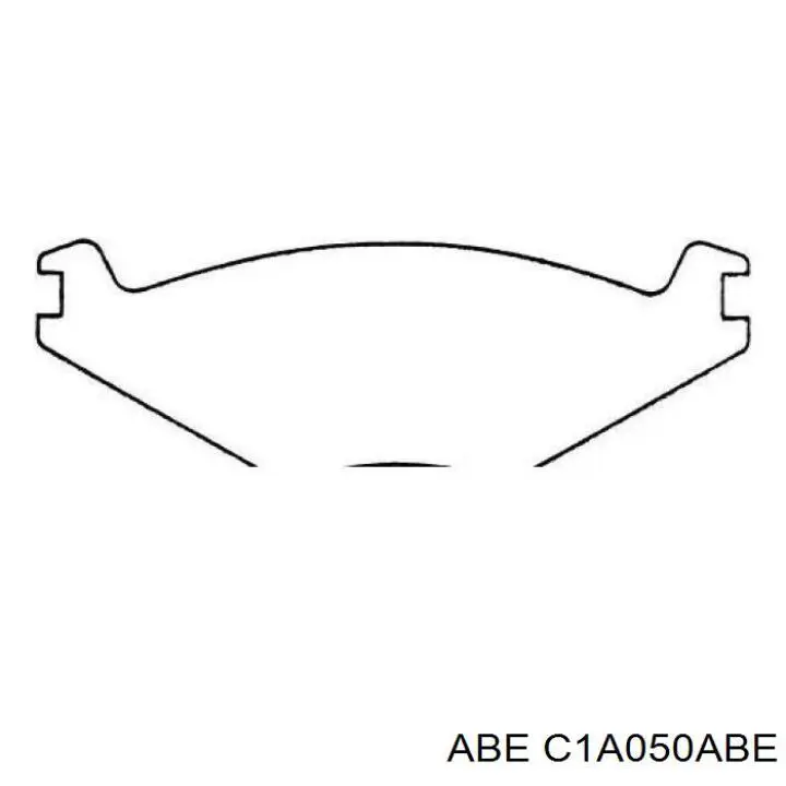 Тормозні колодки ABE C1A050ABE