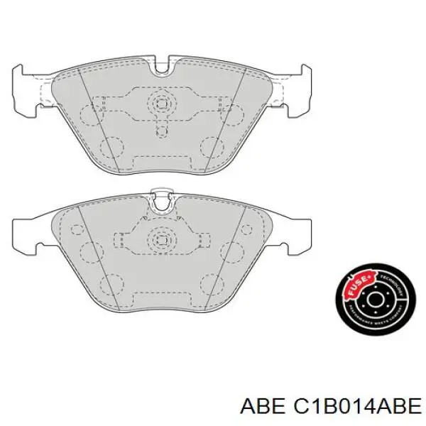 Передні тормозні колодки C1B014ABE ABE