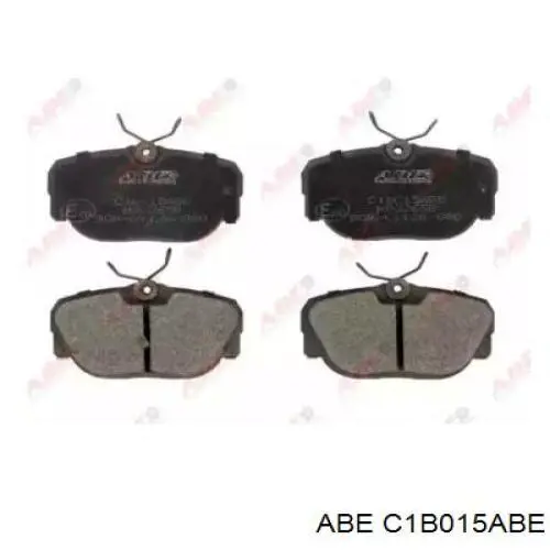 Передні тормозні колодки C1B015ABE ABE