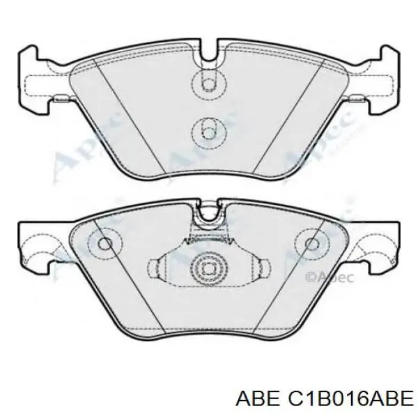Гальмівні колодки ABE C1B016ABE ціна, від 27.54 USD