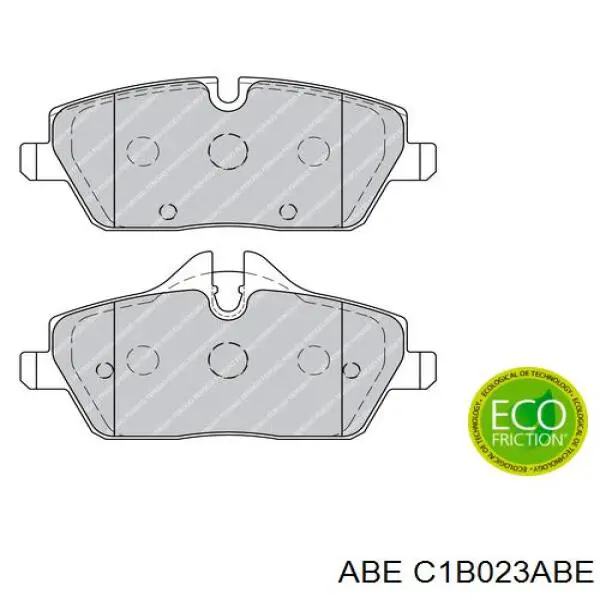 Купити C1B023ABE ABE Колодки гальмівні передні, дискові