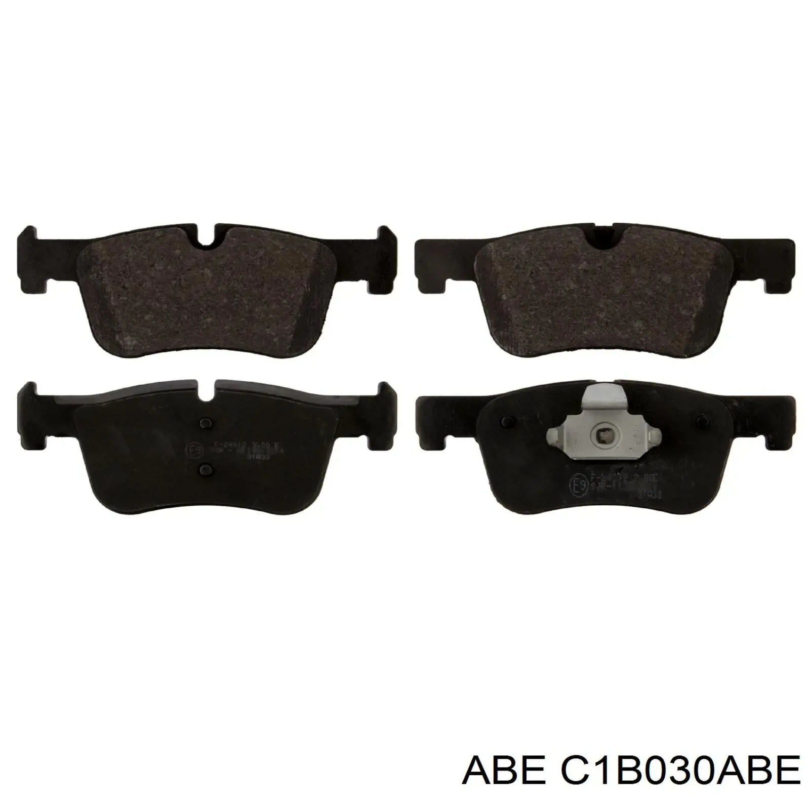 C1B030ABE ABE колодки гальмівні передні, дискові