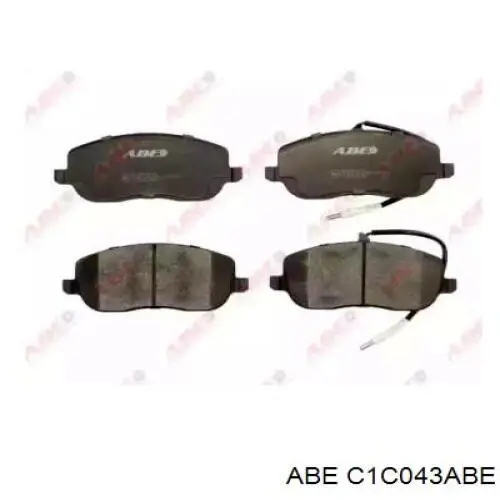 Купити C1C043ABE ABE Колодки гальмівні передні, дискові