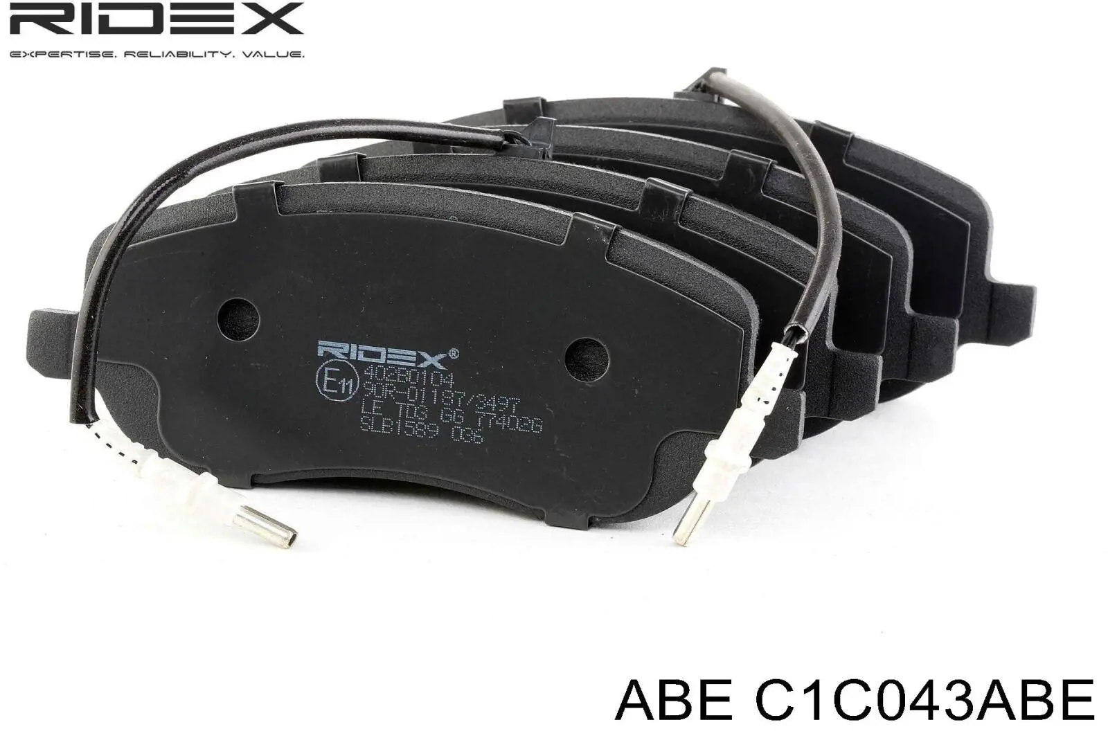 Гальмівні колодки ABE C1C043ABE ціна, від 20.42 USD