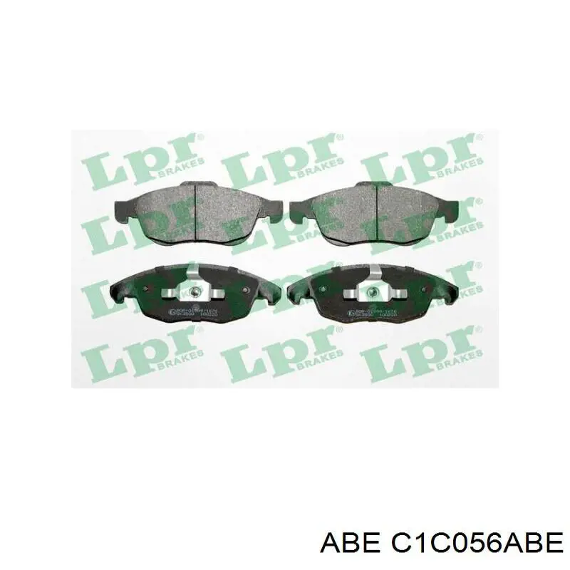 Гальмівні колодки ABE C1C056ABE ціна, від 20.00 USD