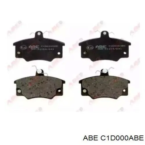 Передні тормозні колодки C1D000ABE ABE