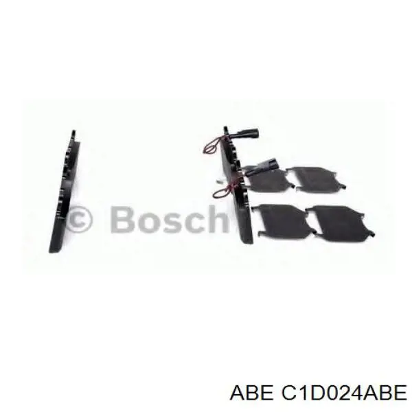 Гальмівні колодки ABE C1D024ABE ціна, від 29.00 USD