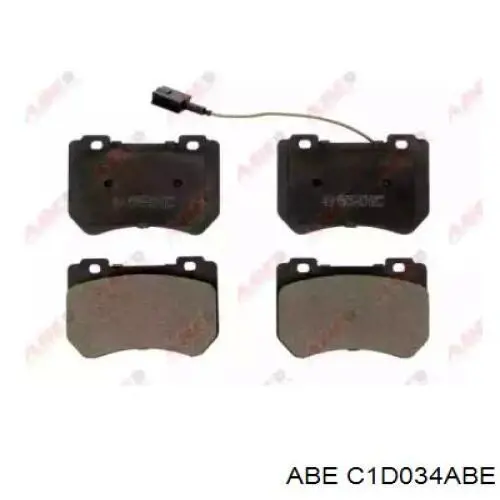 Купити C1D034ABE ABE Колодки гальмівні передні, дискові