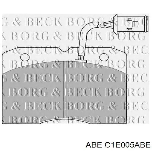 Купити C1E005ABE ABE Колодки гальмівні передні, дискові