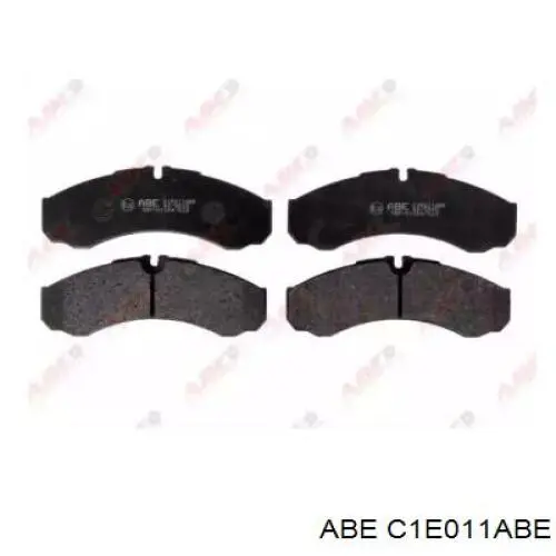 Гальмівні колодки ABE C1E011ABE ціна, від 22.96 USD