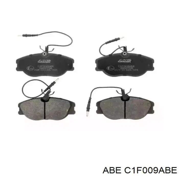 Купити C1F009ABE ABE Колодки гальмівні передні, дискові