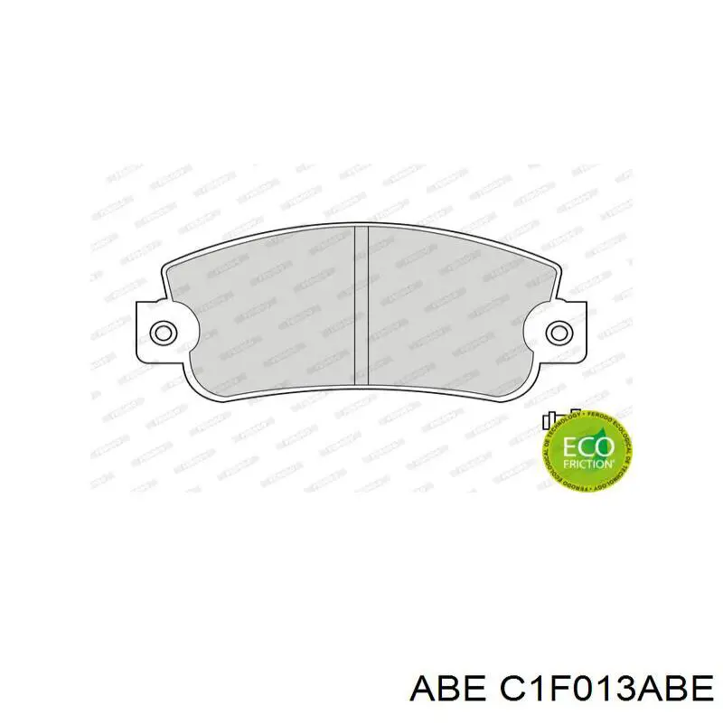 Тормозні колодки ABE C1F013ABE