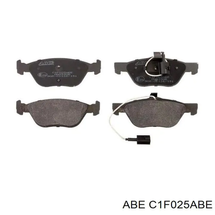 Купити C1F025ABE ABE Колодки гальмівні передні, дискові