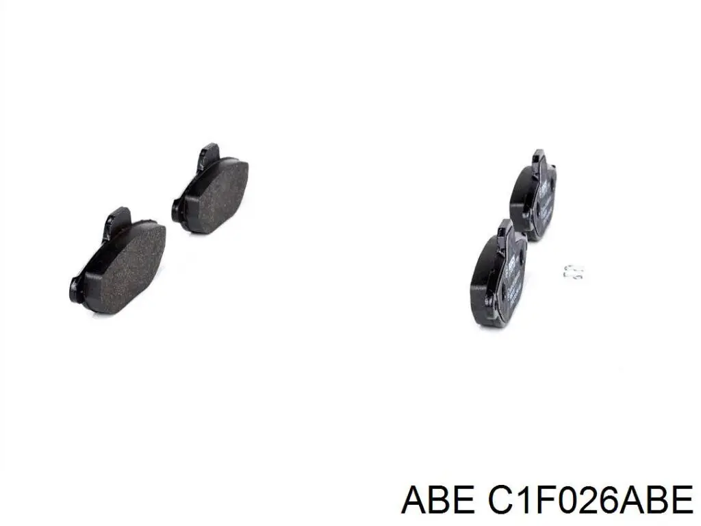 Гальмівні колодки ABE C1F026ABE ціна, від 12.27 USD