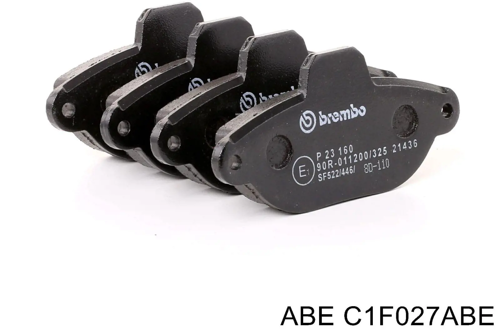 Гальмівні колодки ABE C1F027ABE ціна, від 11.56 USD