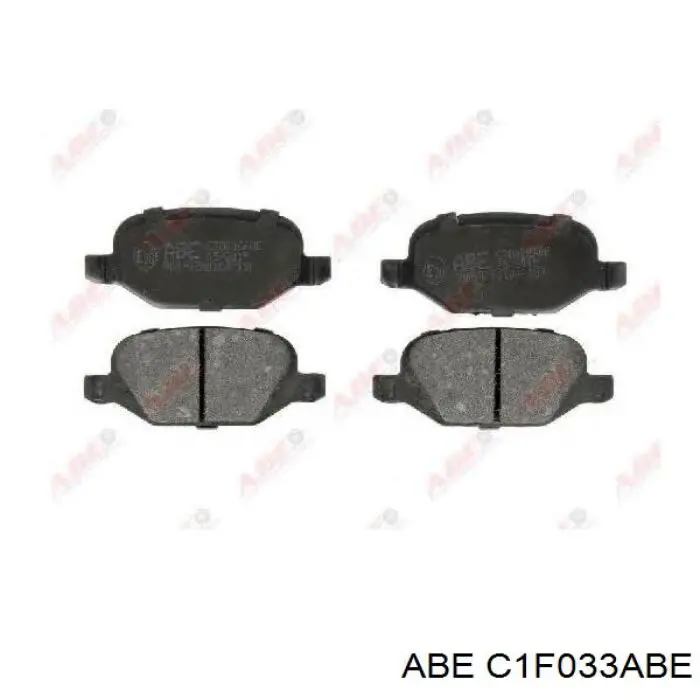 Купити C1F033ABE ABE Колодки гальмівні передні, дискові