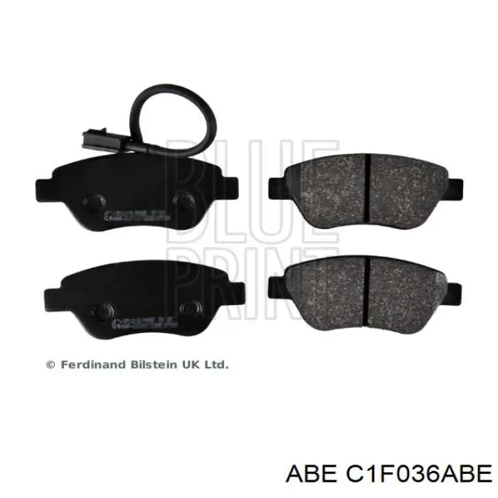 Купити C1F036ABE ABE Колодки гальмівні передні, дискові