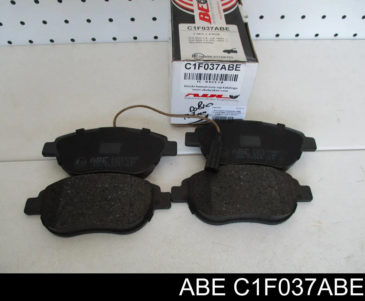 Купити C1F037ABE ABE Колодки гальмівні передні, дискові