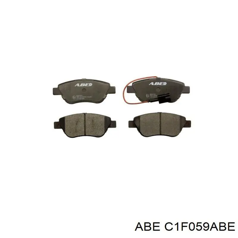 Купити C1F059ABE ABE Колодки гальмівні передні, дискові