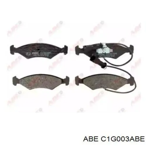 Купити C1G003ABE ABE Колодки гальмівні передні, дискові